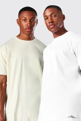 2 Pack Man Signature Lounge Tees