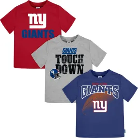 3-Pack Infant & Toddler Boys Giants Short Sleeve Tees