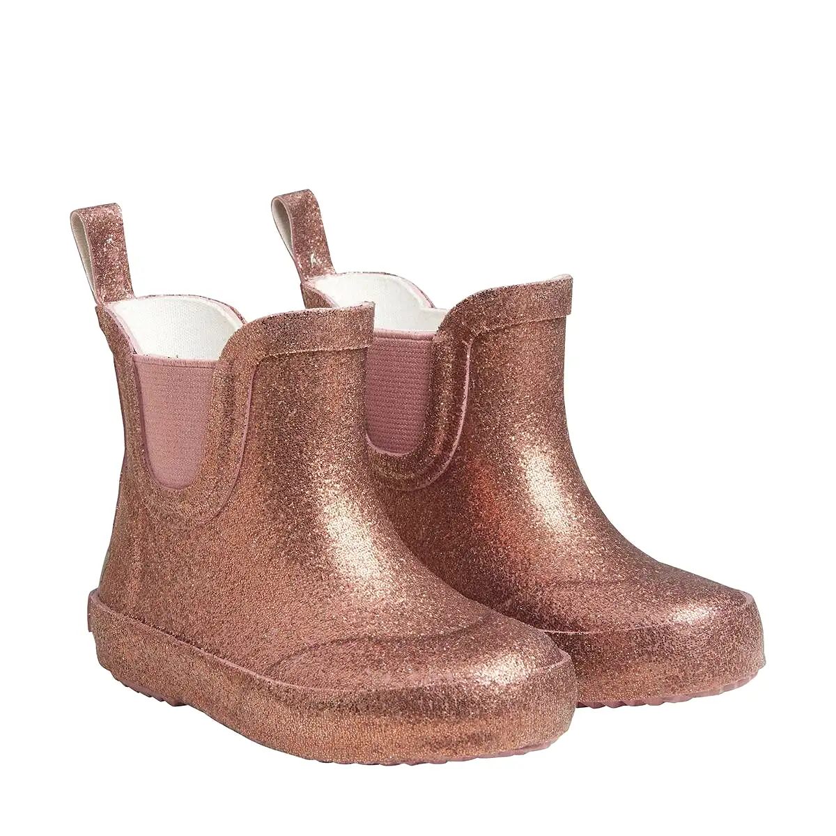 (320133) CELAVI SHORT GLITTER WELLIES Pink