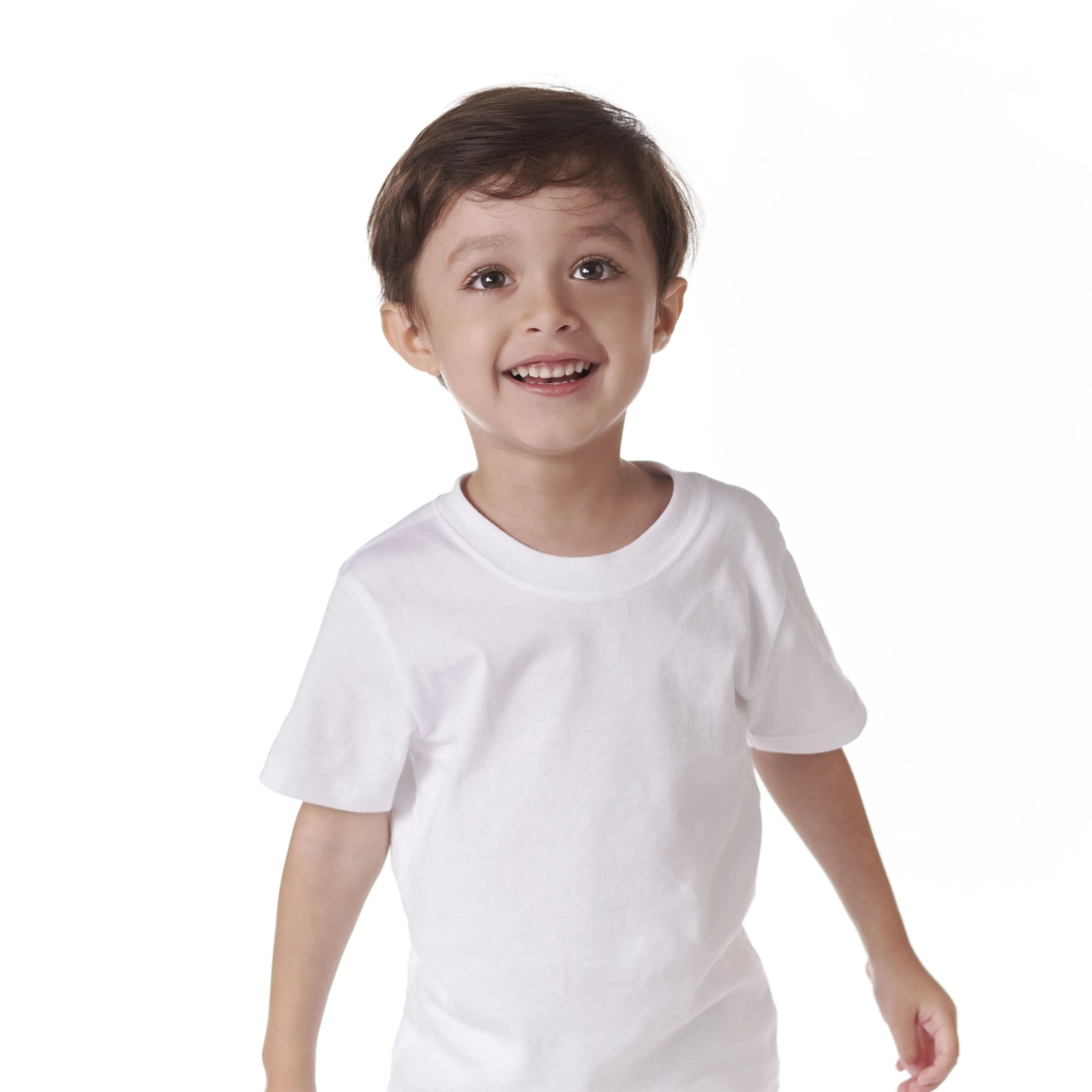 5-Pack Infant & Toddler White Premium Short Sleeve Tees