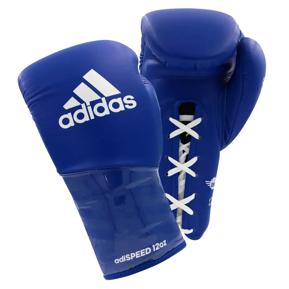 adidas Adispeed Pro Lace Up Boxing Gloves Leather