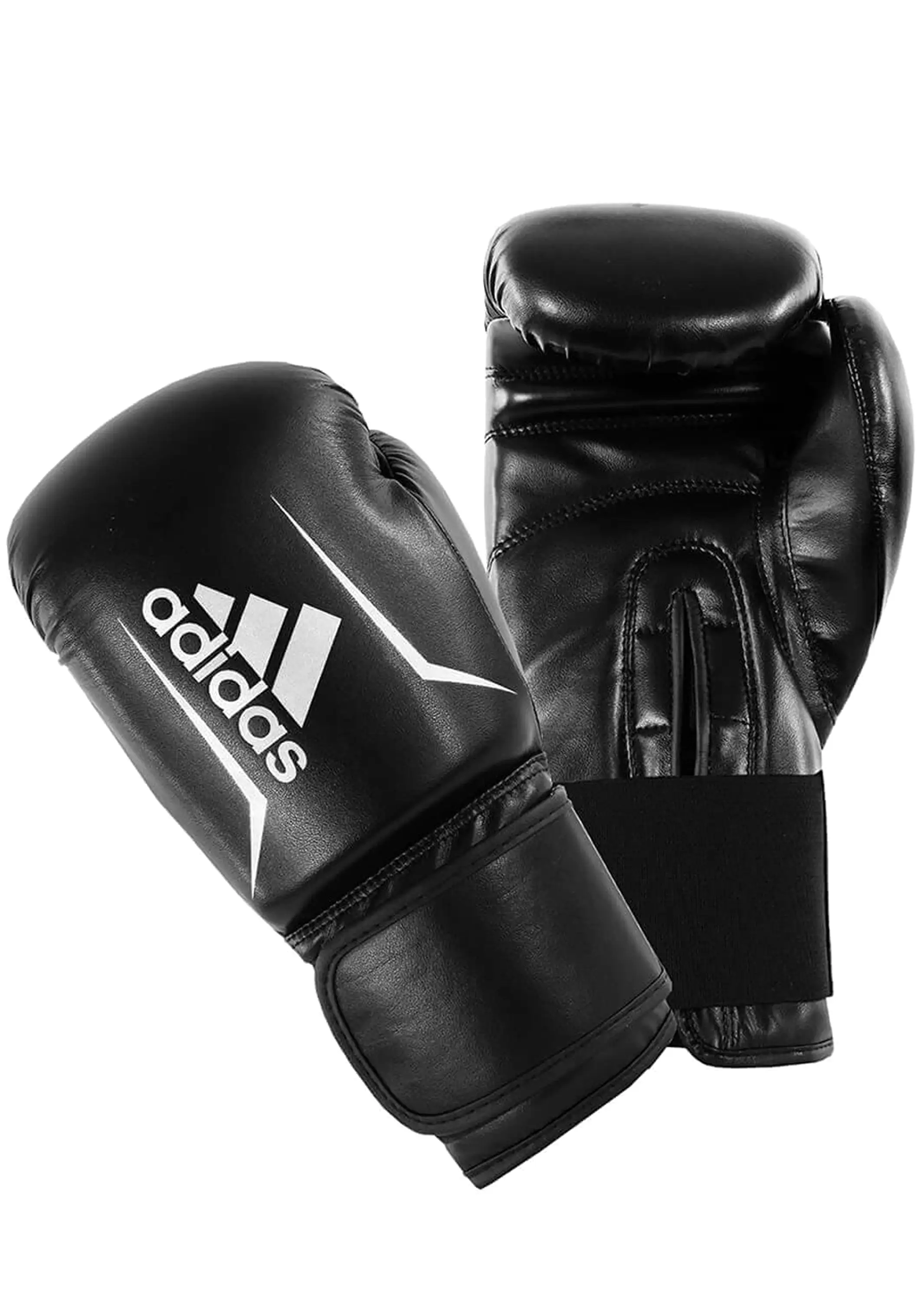 Adidas Speed 50 Boxing Glove Black 16oz with FREE Adidas Shin Protectors <BR> ADISBG50