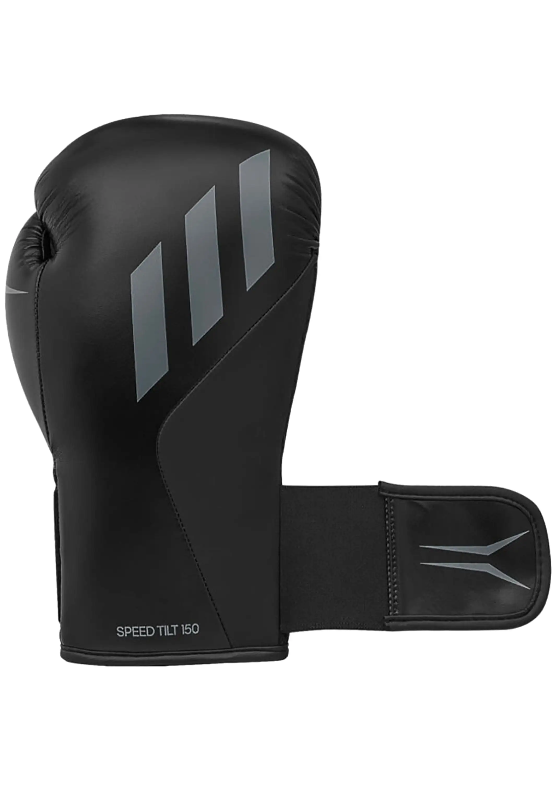 Adidas Speed Tilt 150 Boxing Gloves Black with FREE Adidas Shin Protectors <br> SPD150TG-BBG BLACK