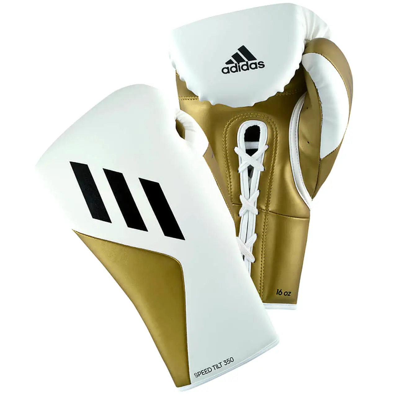 adidas Tilt 350 Pro Lace Boxing Gloves Cactus Leather