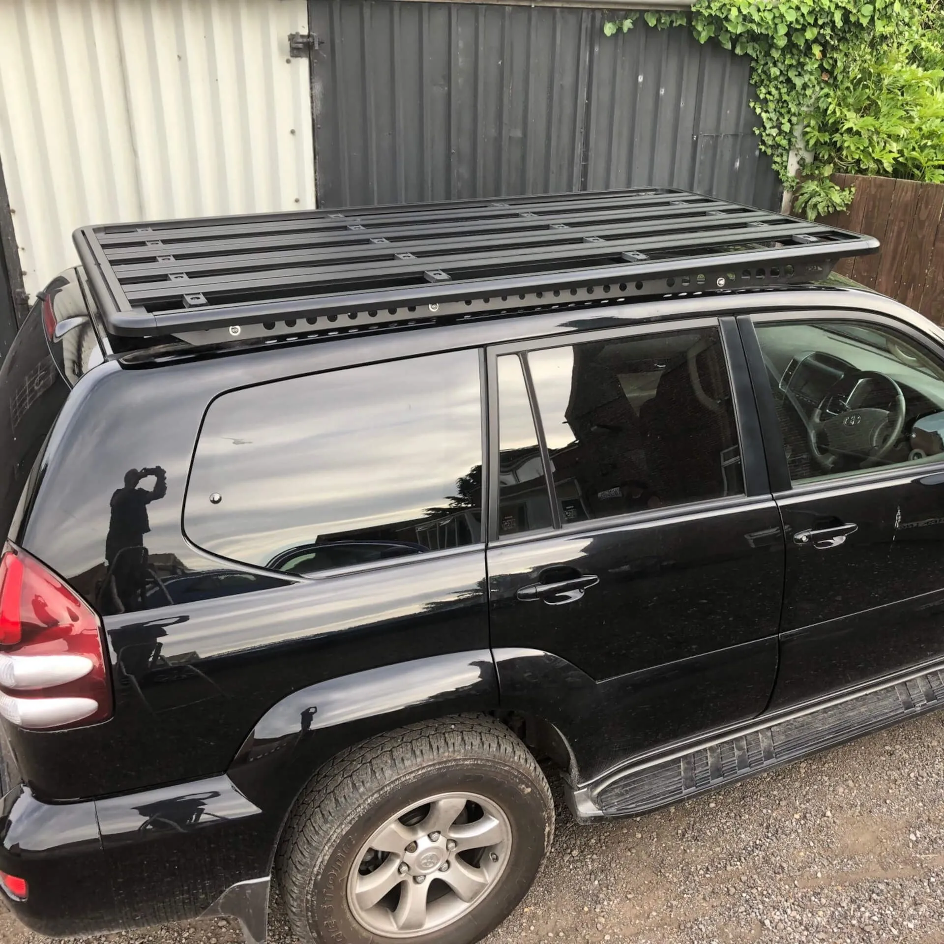 AluMod Low Profile 220cm x 125cm Roof Rack for Toyota Land Cruiser 1-5 10-17