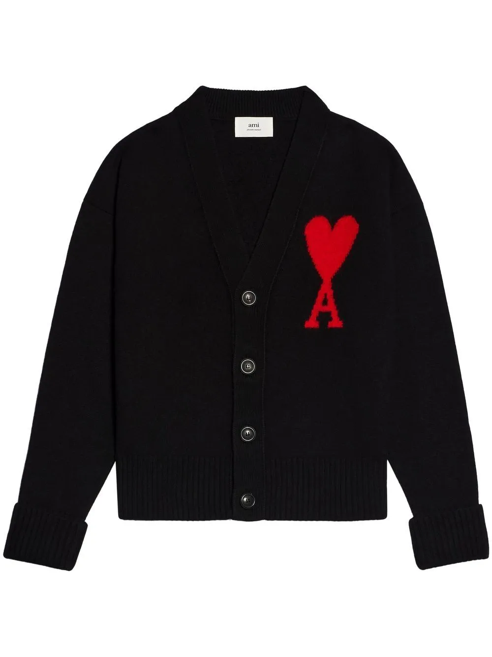 Ami Paris Sweaters Black