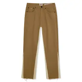 Amicci Axel Contrast Panel Jeans Tan