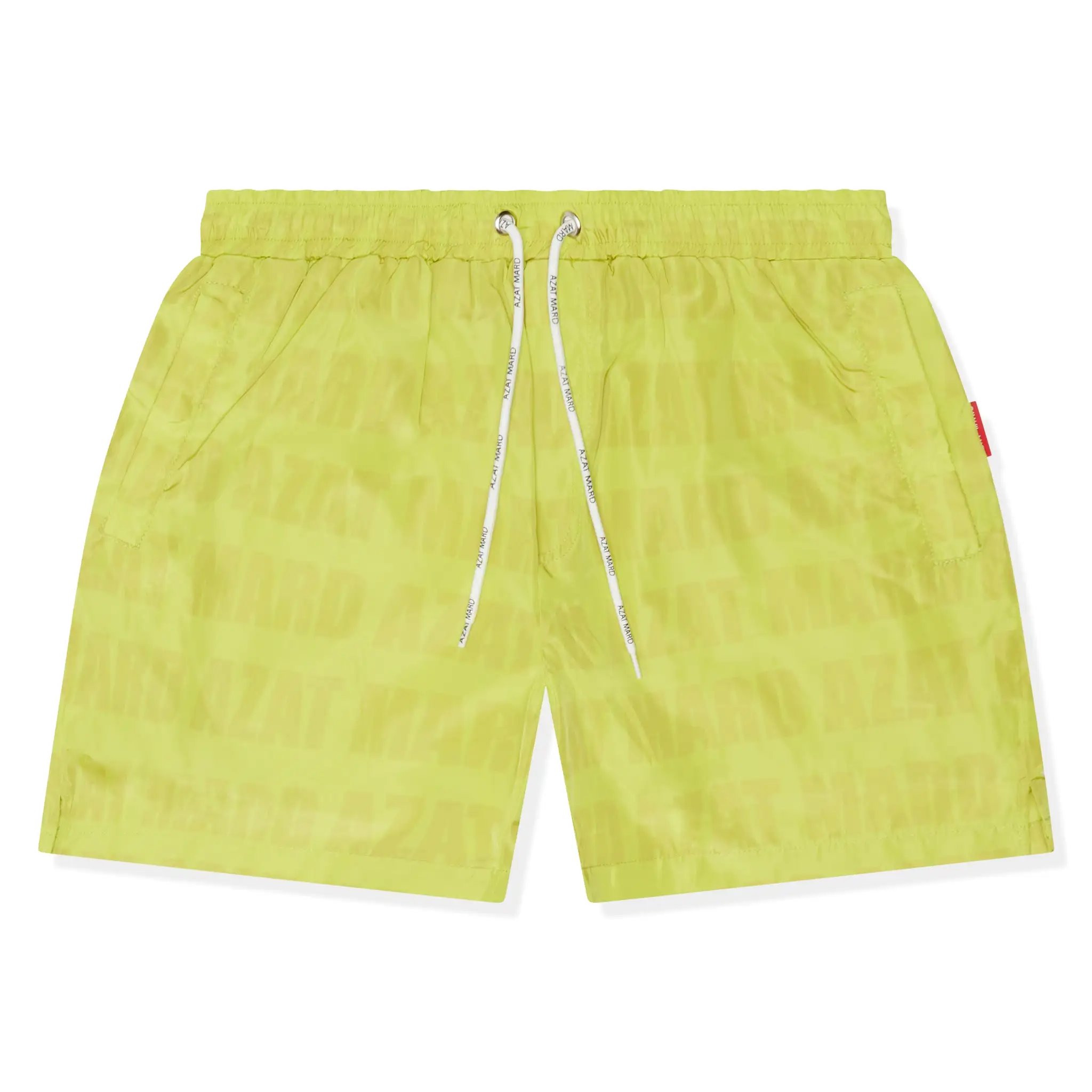 Azat Mard Impact Swim Shorts Lime Green