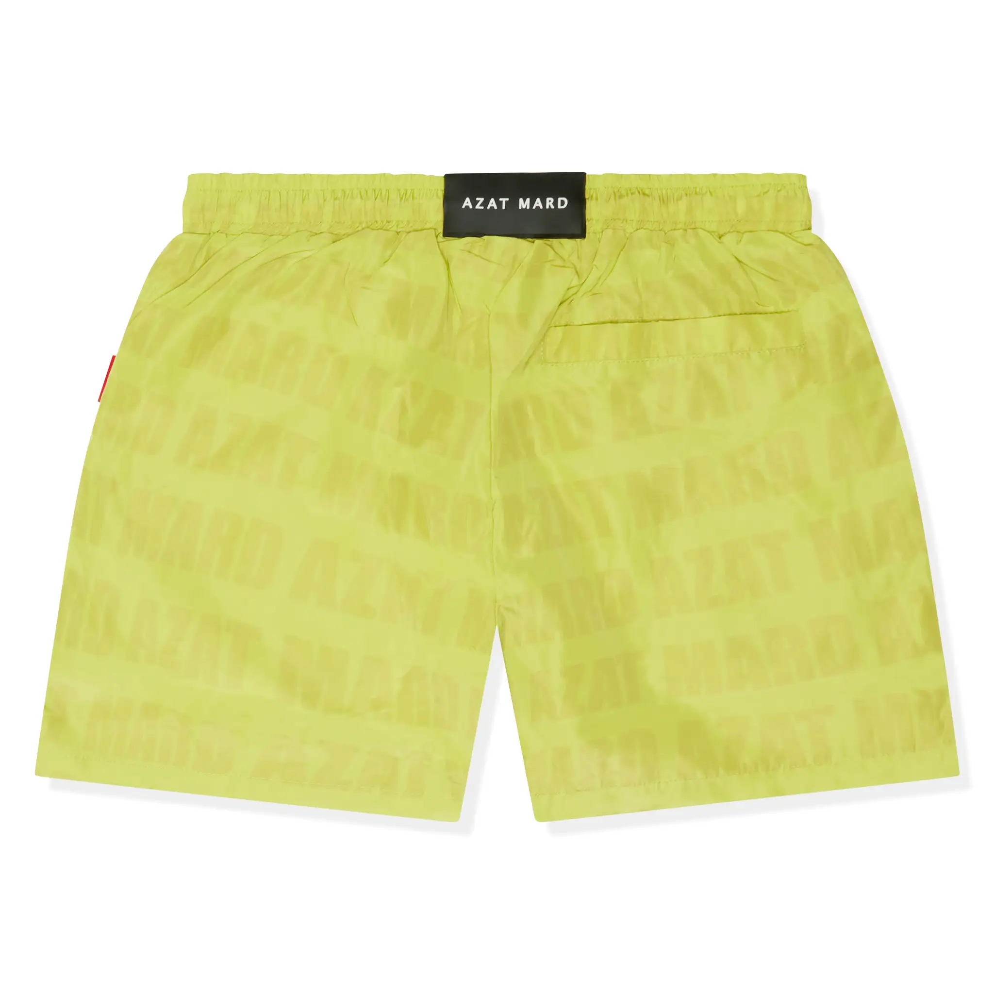 Azat Mard Impact Swim Shorts Lime Green