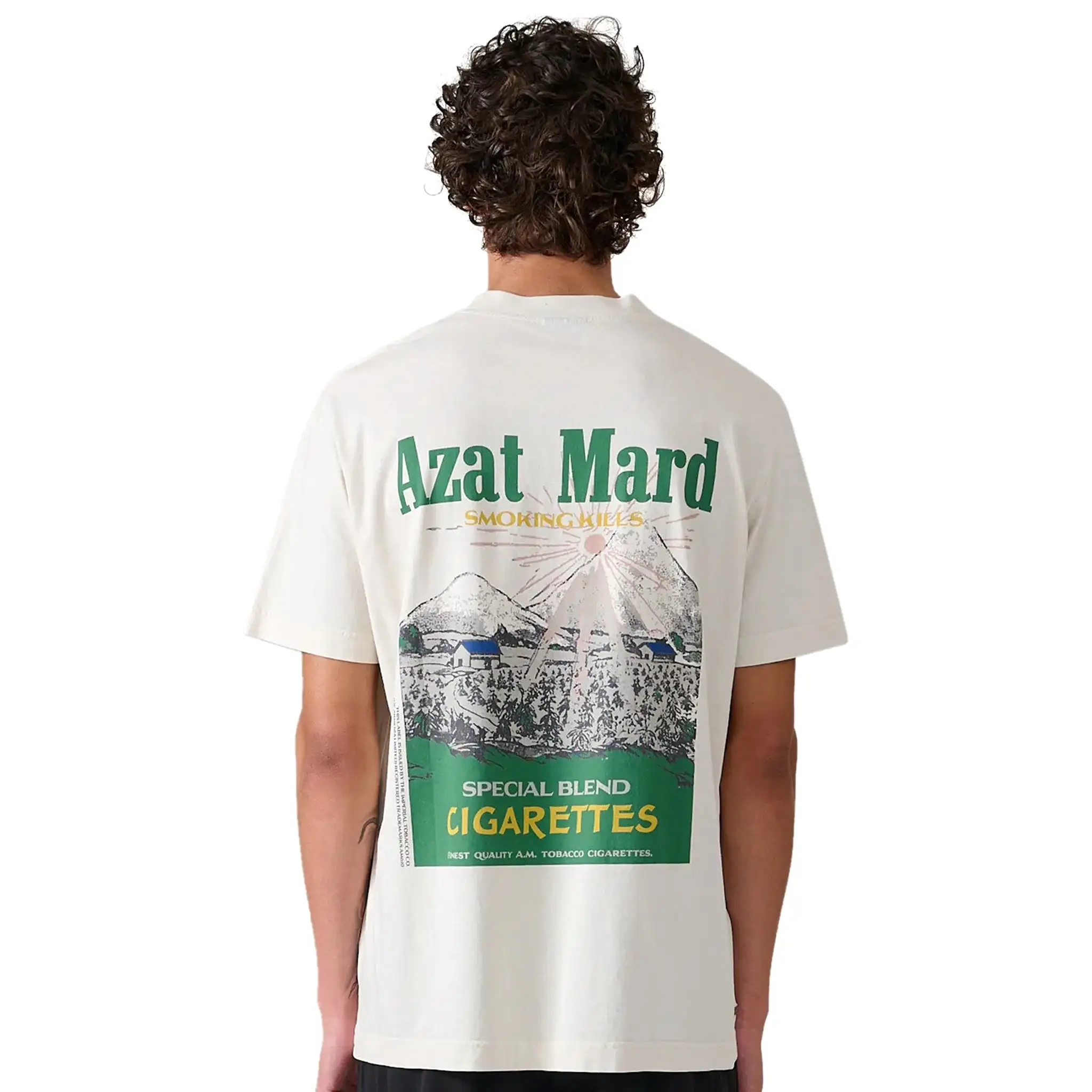 Azat Mard Special Blends T Shirt White