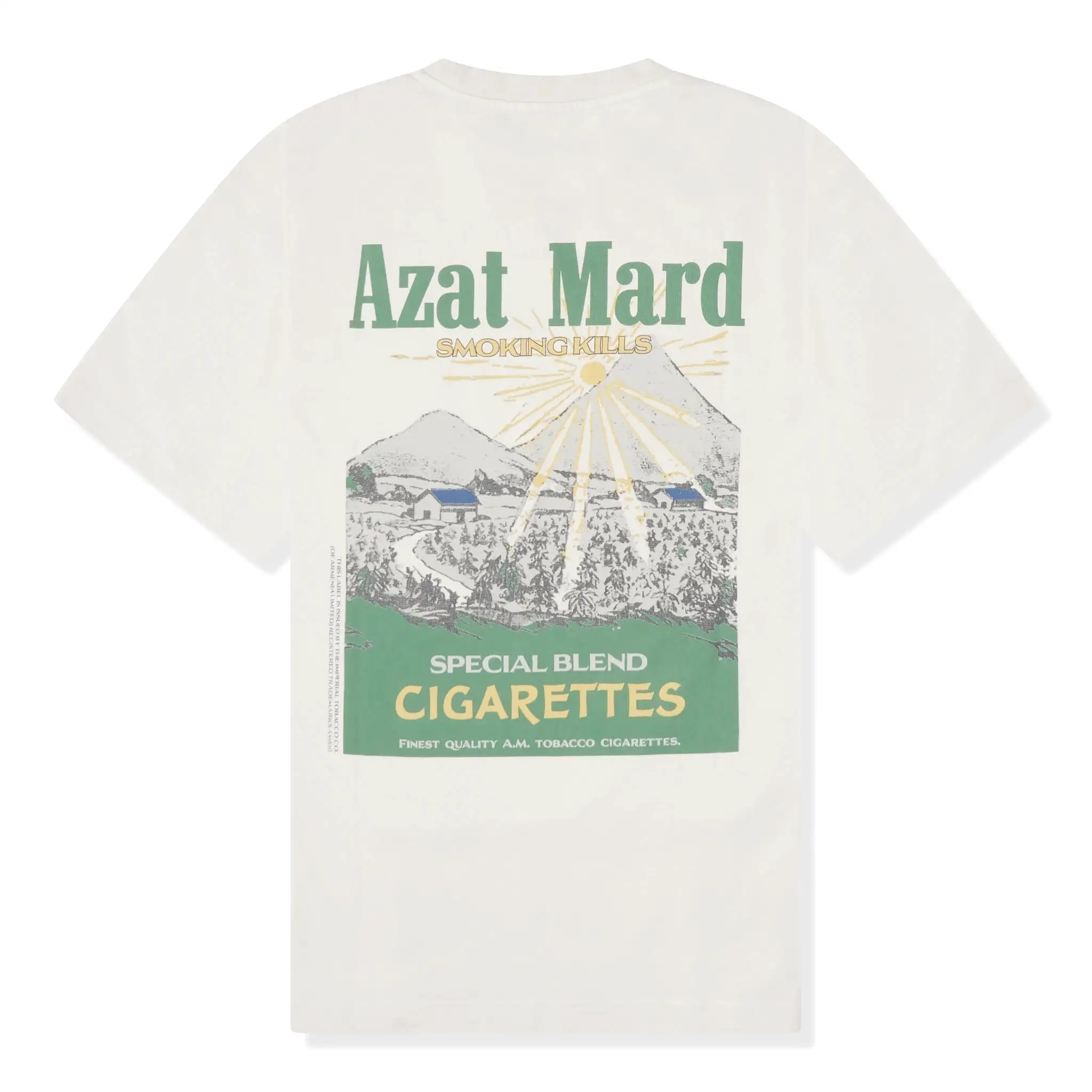 Azat Mard Special Blends T Shirt White