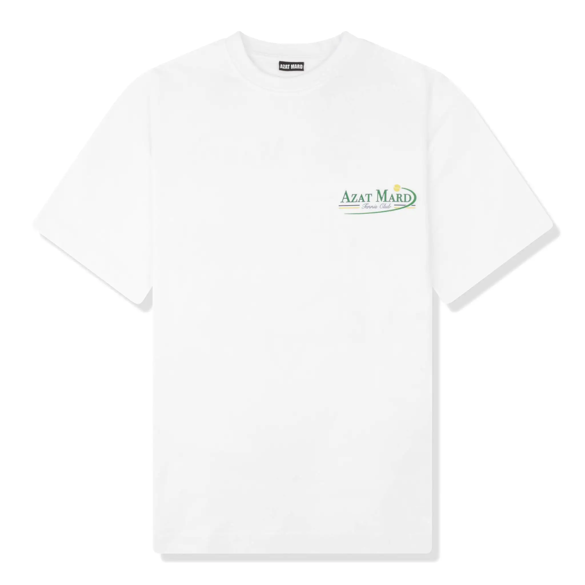 Azat Mard Tennis Club T Shirt White