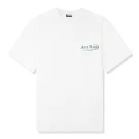 Azat Mard Tennis Club T Shirt White