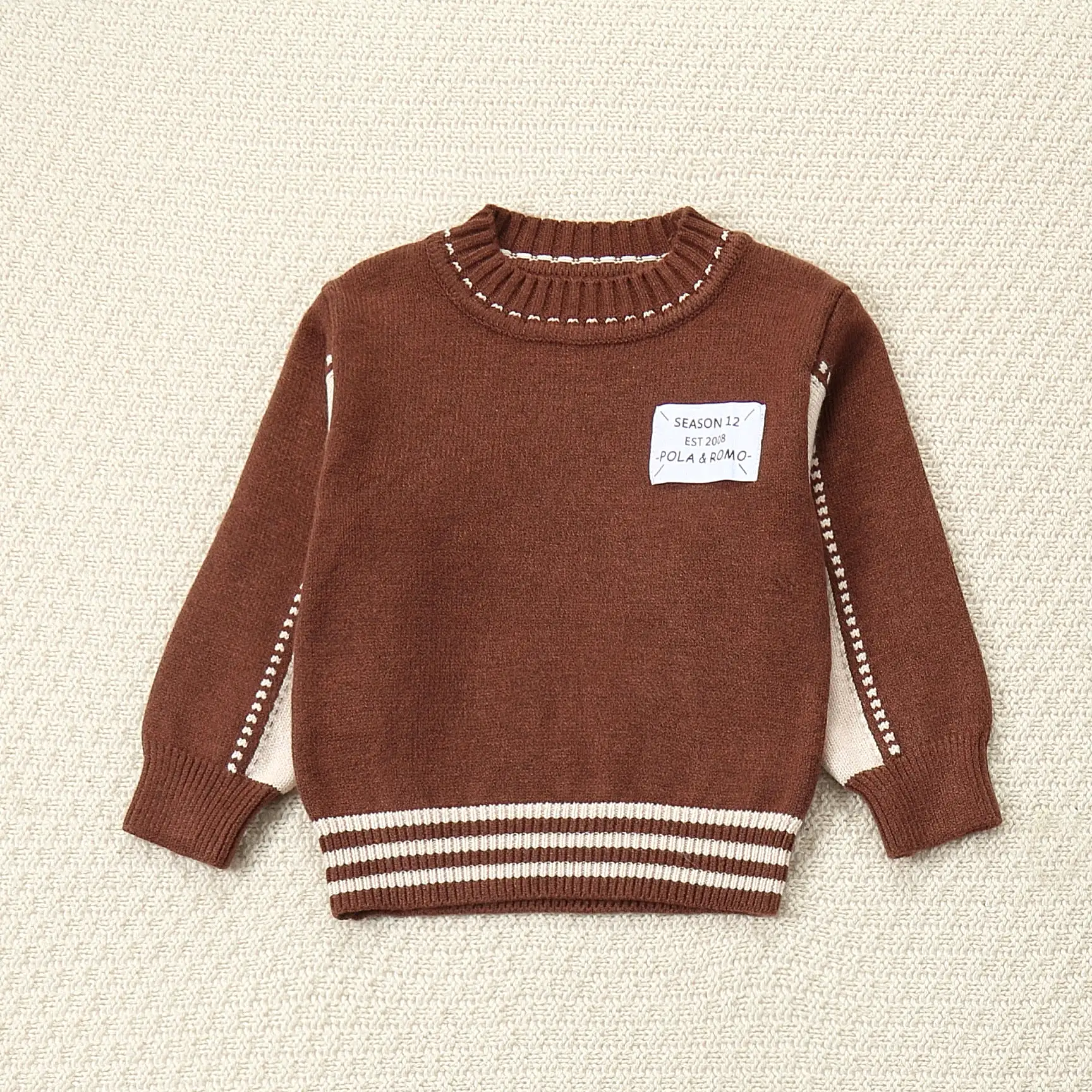 Baby Kid Boys Solid Color Sweaters Wholesale 23113076