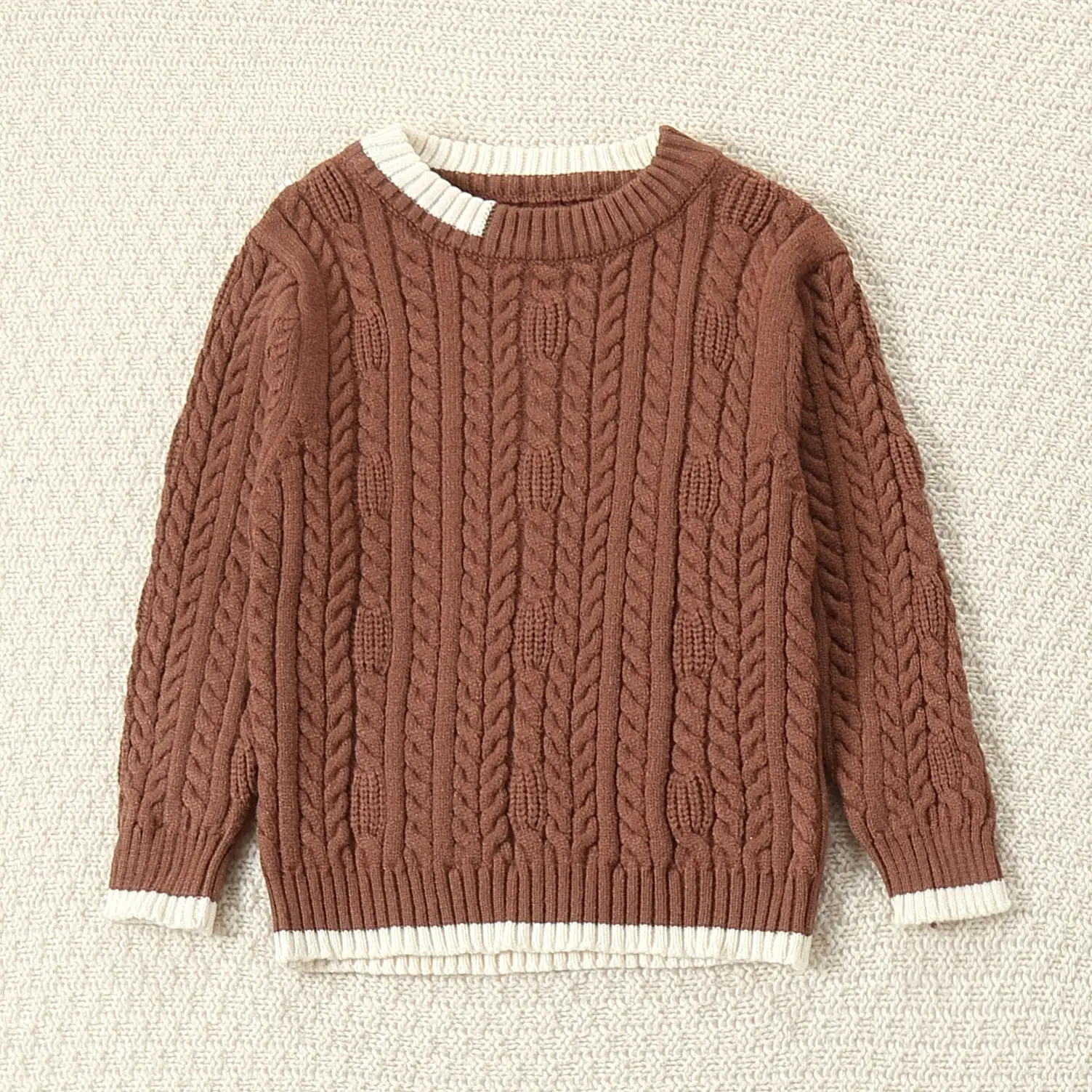 Baby Kid Girls Boys Solid Color Sweaters Wholesale 231130254