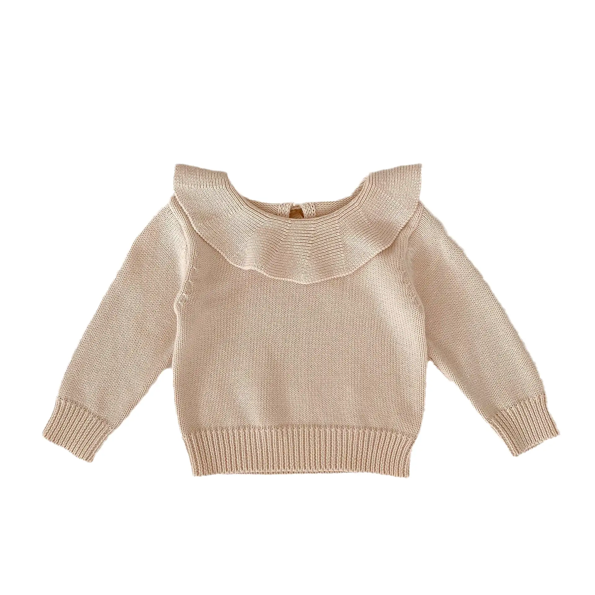 Baby Kid Girls Solid Color Sweaters Wholesale 230828128