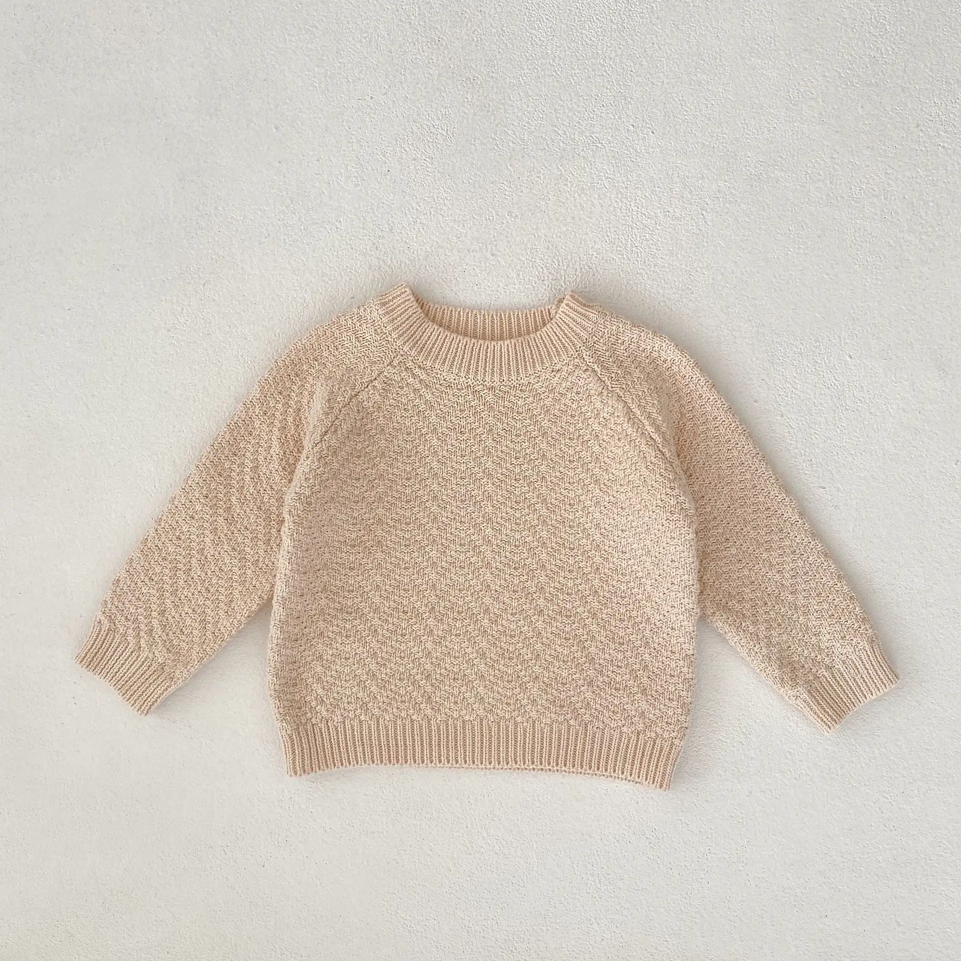 Baby Kid Girls Solid Color Sweaters Wholesale 230828301