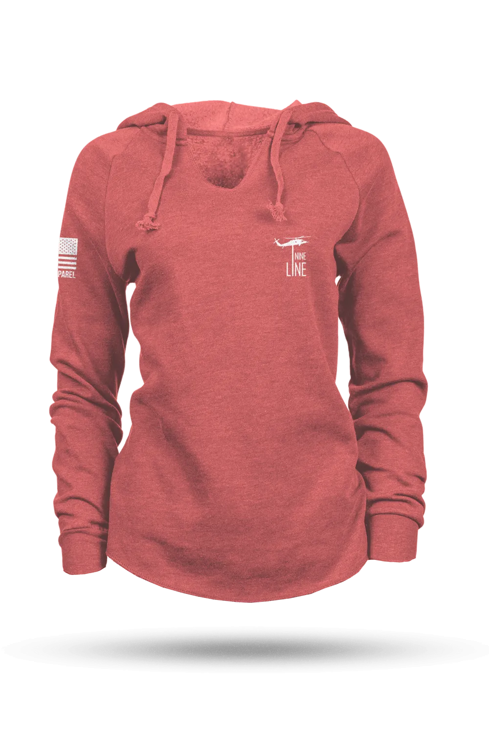 Basic - Lightweight Women's V-Neck Hoodie