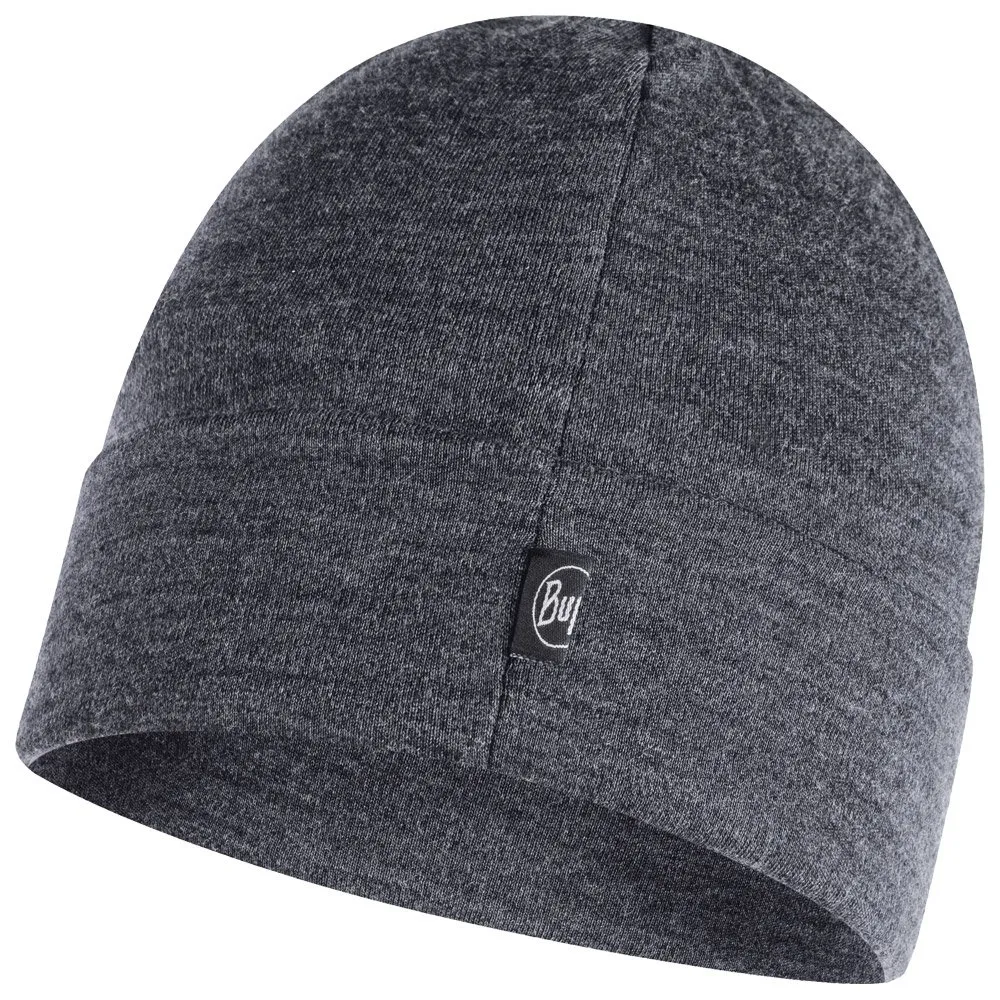 Beanies Buff ---Merino Heavyweight Beanie Solid Grey