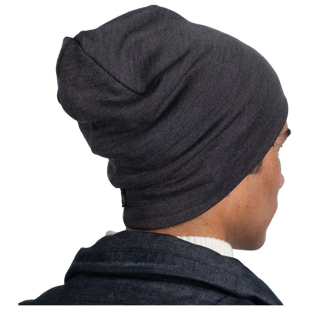 Beanies Buff ---Merino Heavyweight Beanie Solid Grey