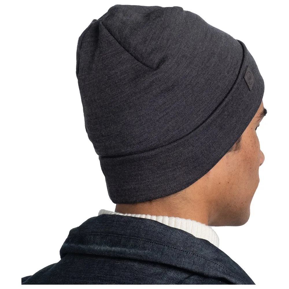 Beanies Buff ---Merino Heavyweight Beanie Solid Grey