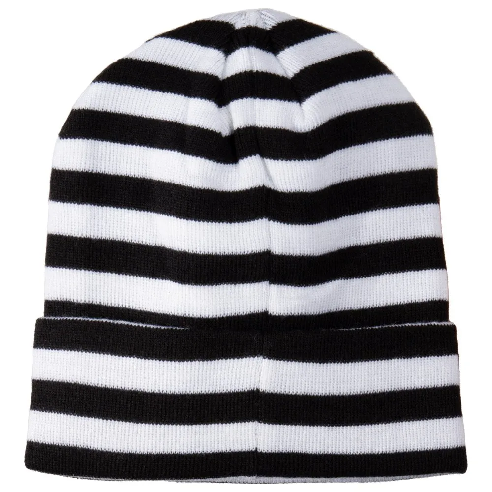 Beanies DC ---Andy Warhol W Label Black White