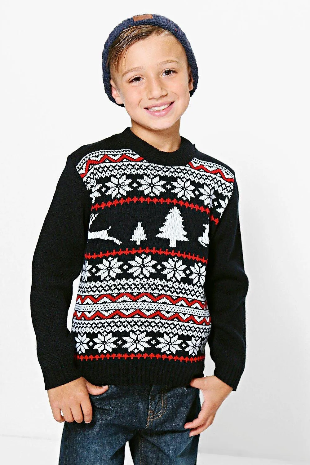 Boys Fairisle Christmas Sweater