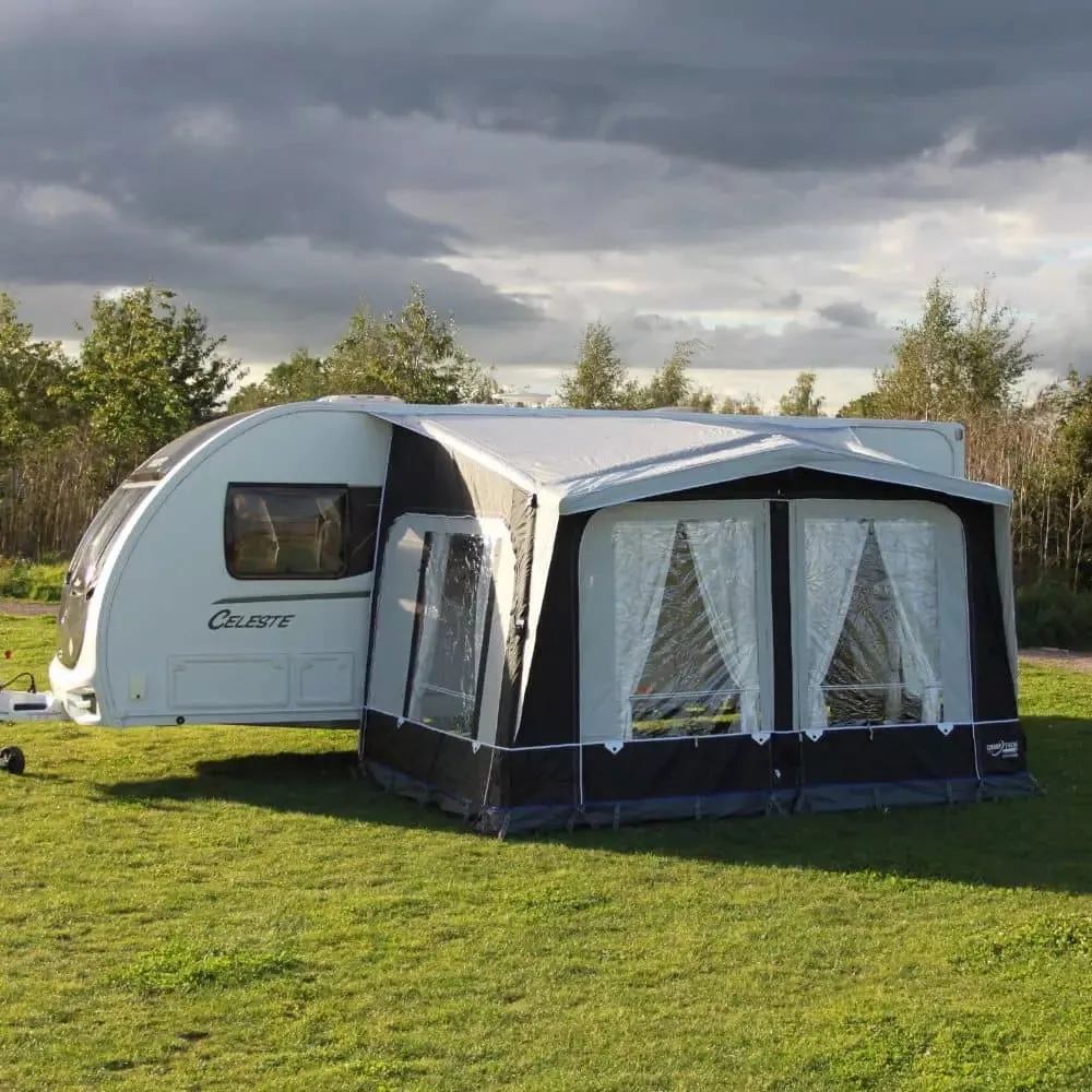 Camptech Countess DL 340 All-Season Caravan Porch Air Awning SL961 + Free Carpet (2024)