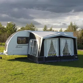 Camptech Countess DL 340 All-Season Caravan Porch Air Awning SL961 + Free Carpet (2024)