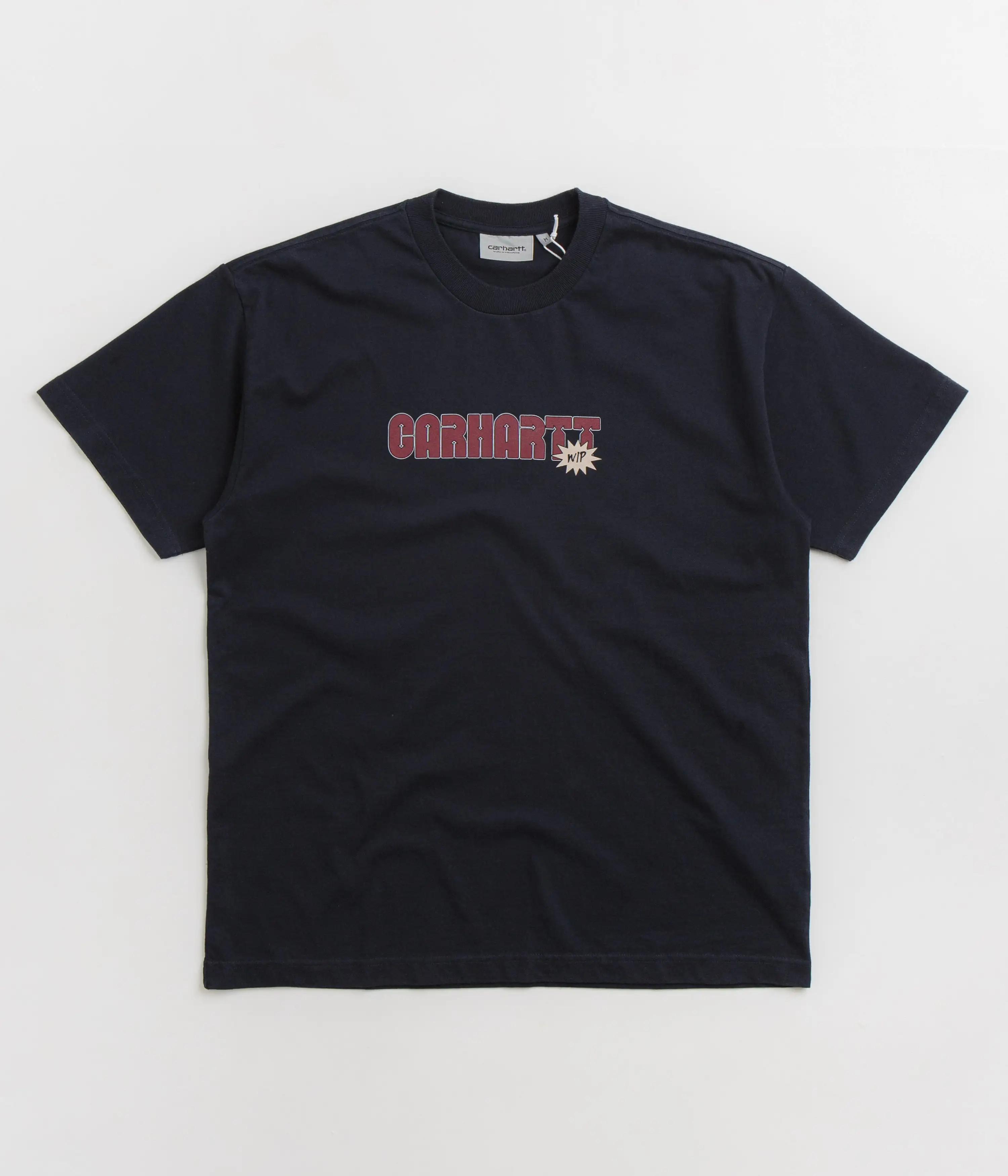 Carhartt Arrow Script T-Shirt - Dark Navy