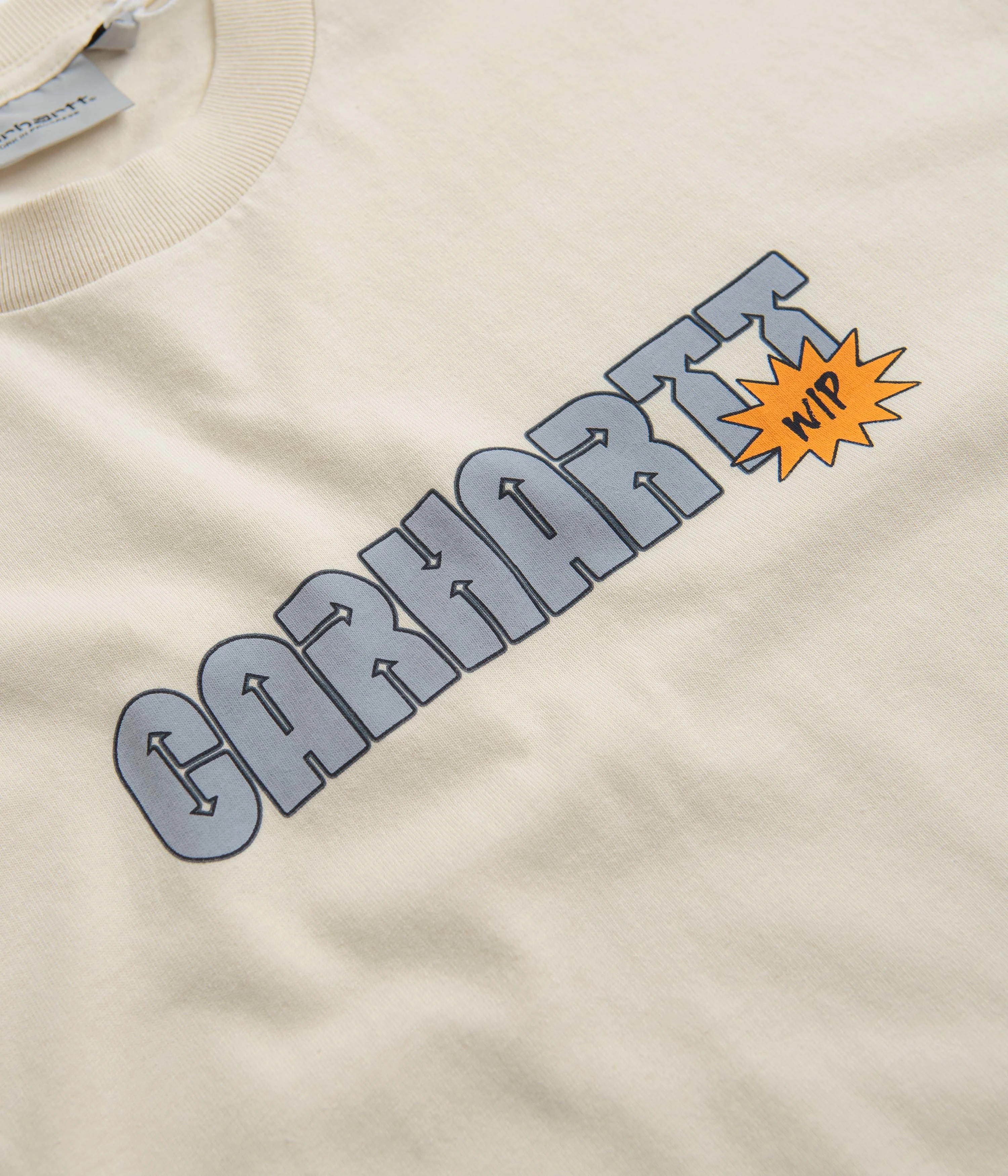 Carhartt Arrow Script T-Shirt - Salt