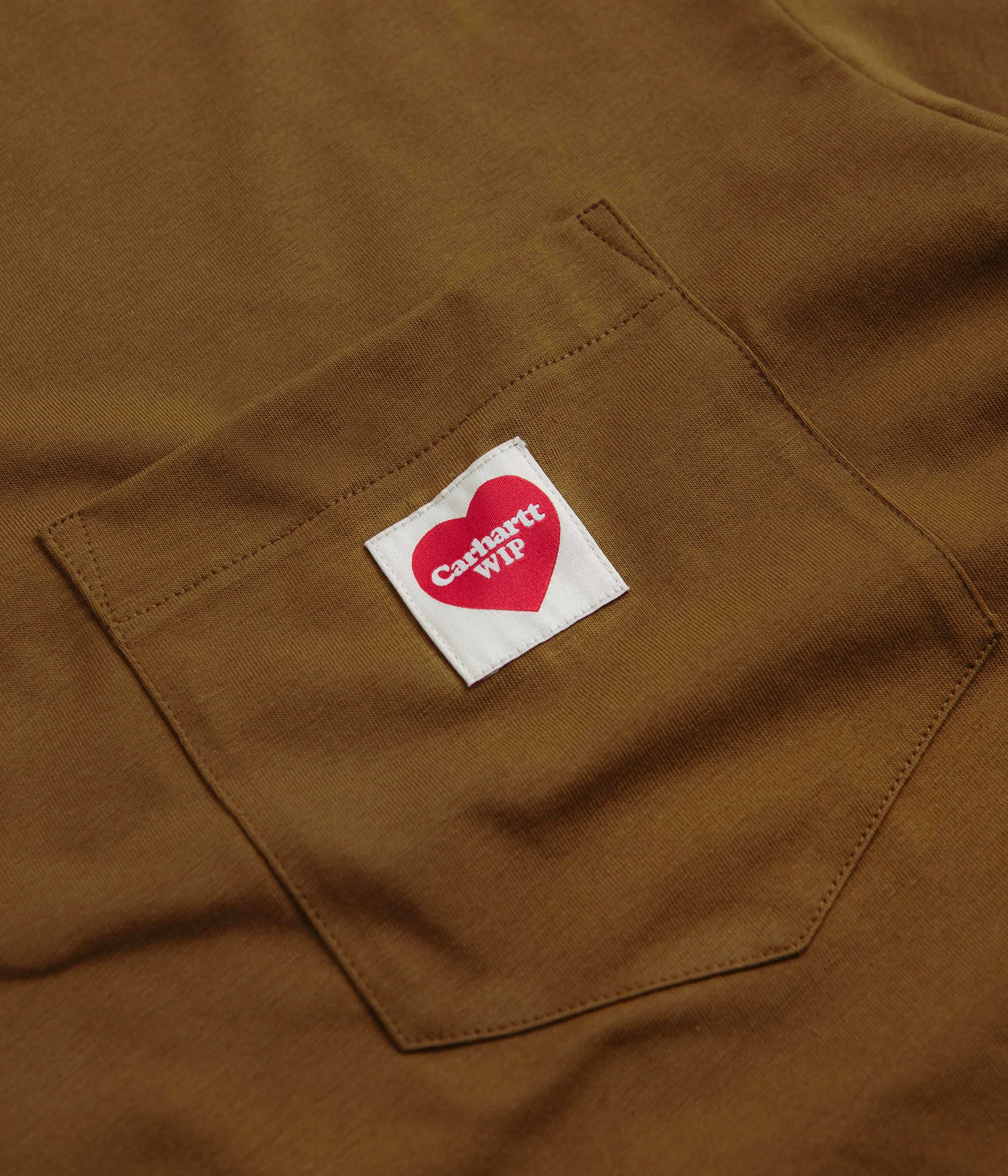 Carhartt Heart Pocket T-Shirt - Deep Hamilton Brown