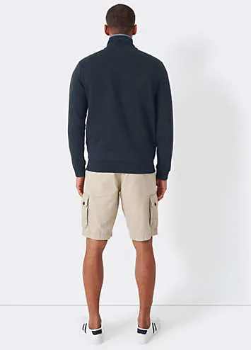 Classic Half Zip Sweatshirt by Crew Clothing Company | Look Again