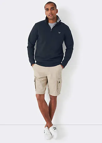 Classic Half Zip Sweatshirt by Crew Clothing Company | Look Again