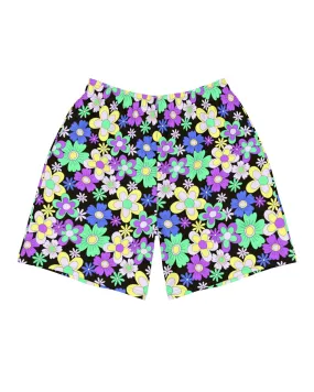 Crazy Daisy Athletic Shorts