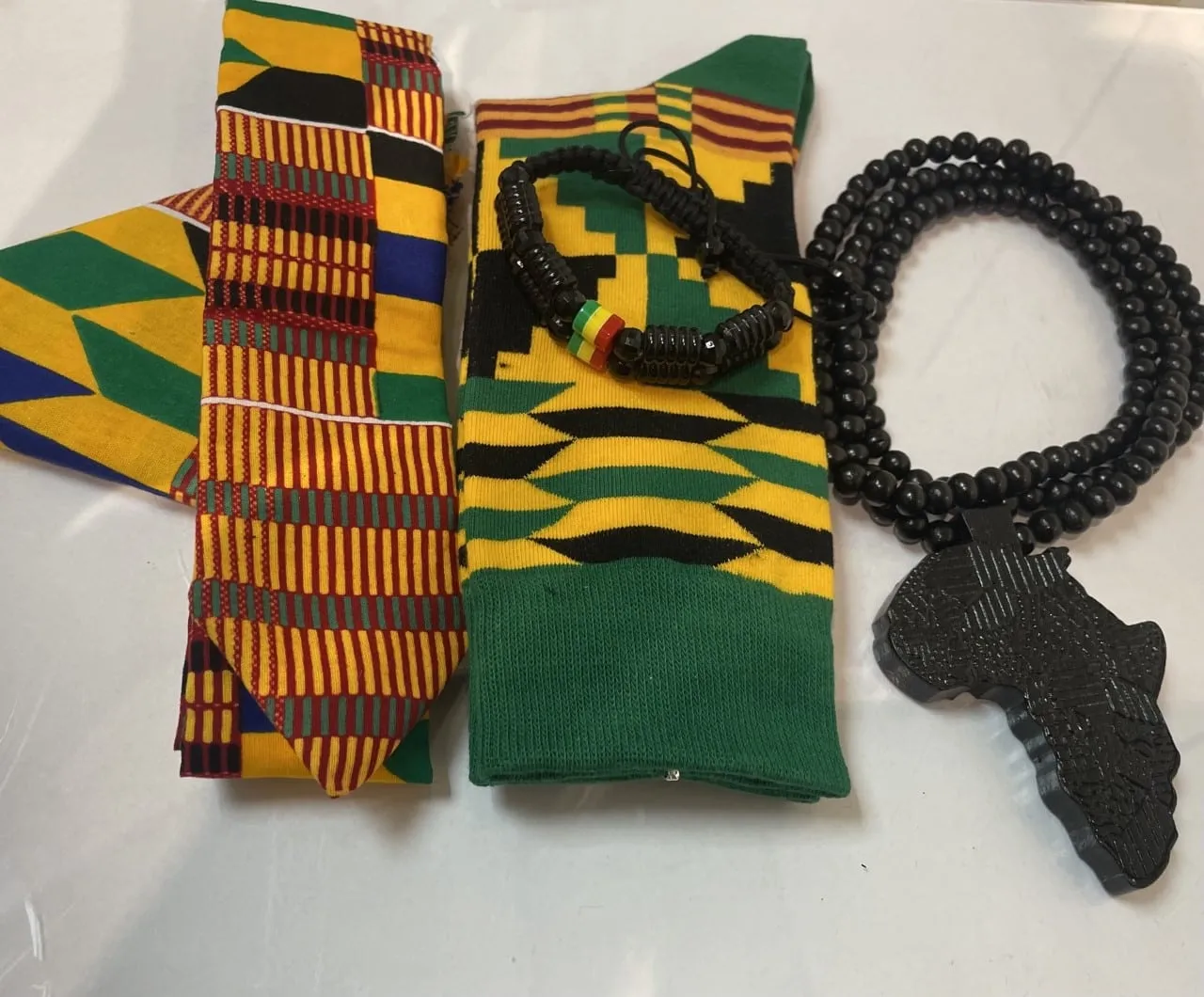 Dakarai Men’s African Accessories Gift Set - African Clothing Store | JT Aphrique