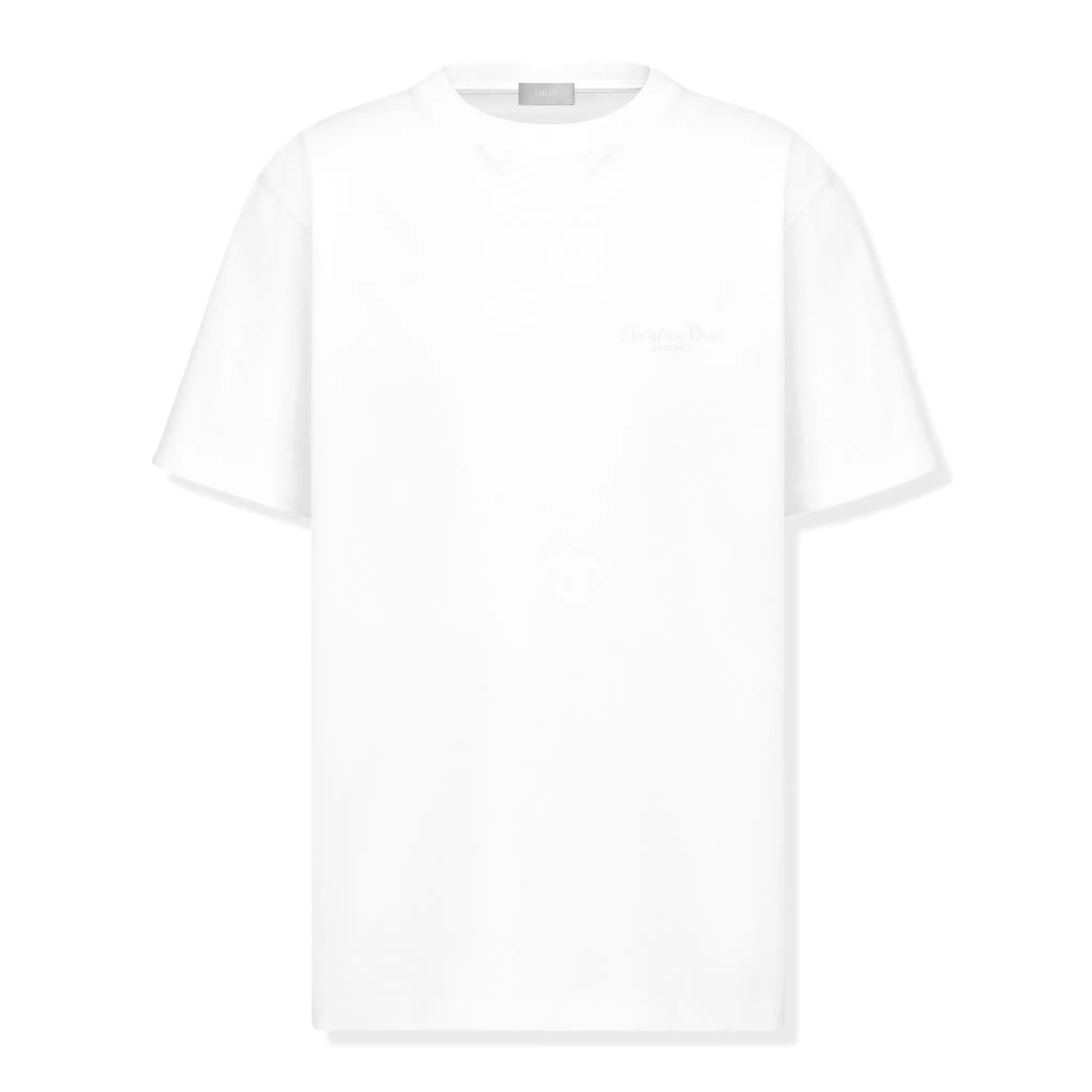 Dior 'Christian Dior Couture' Chest Logo Relaxed Fit T Shirt White