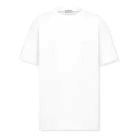 Dior 'Christian Dior Couture' Chest Logo Relaxed Fit T Shirt White