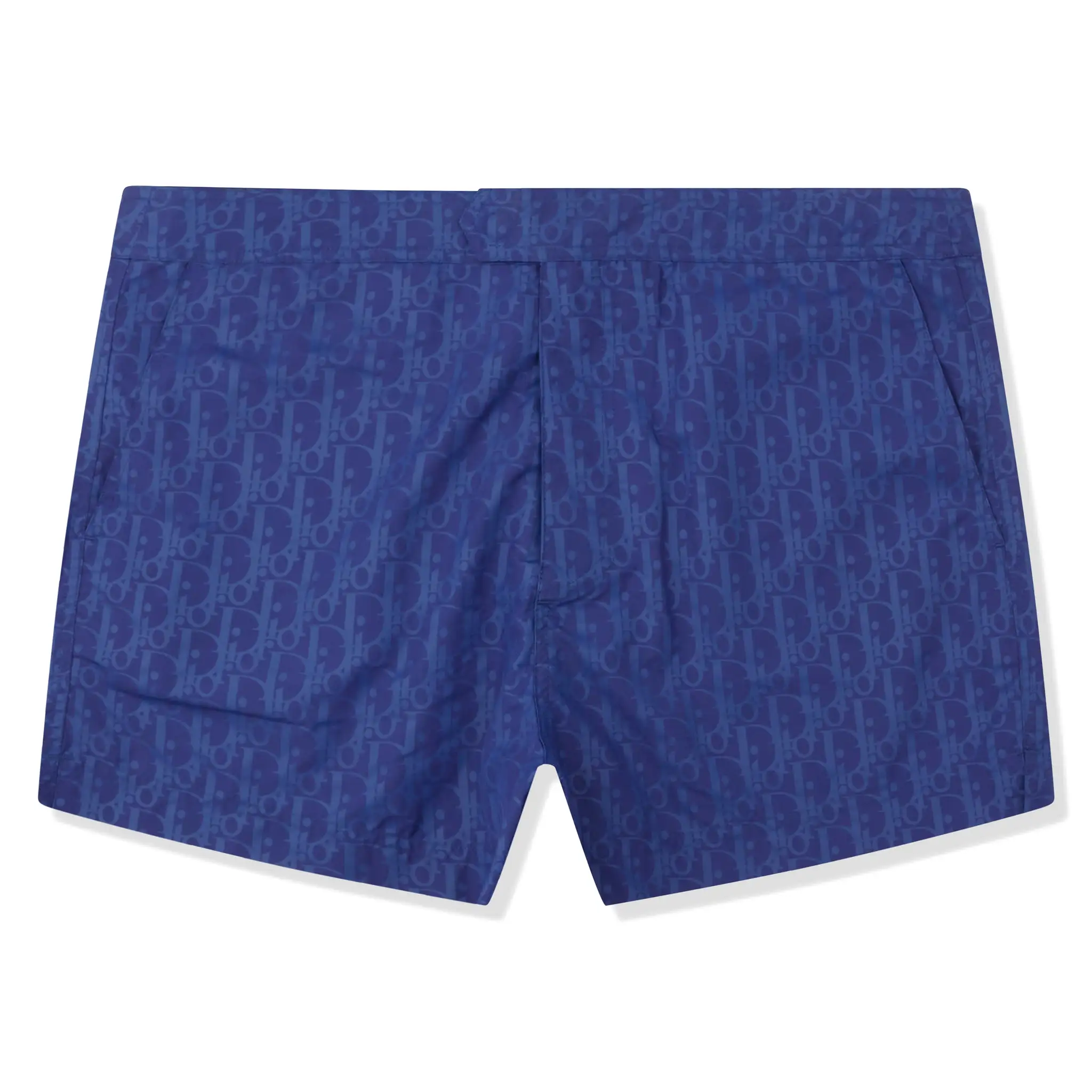 Dior Oblique Swim Shorts Blue