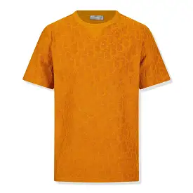 Dior Oblique Towelling Orange T Shirt