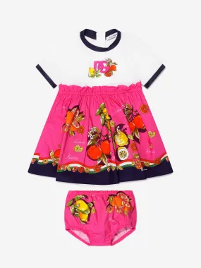 Dolce & Gabbana Kids - Baby Girls Oranges and Lemons Dress | Childsplay Clothing