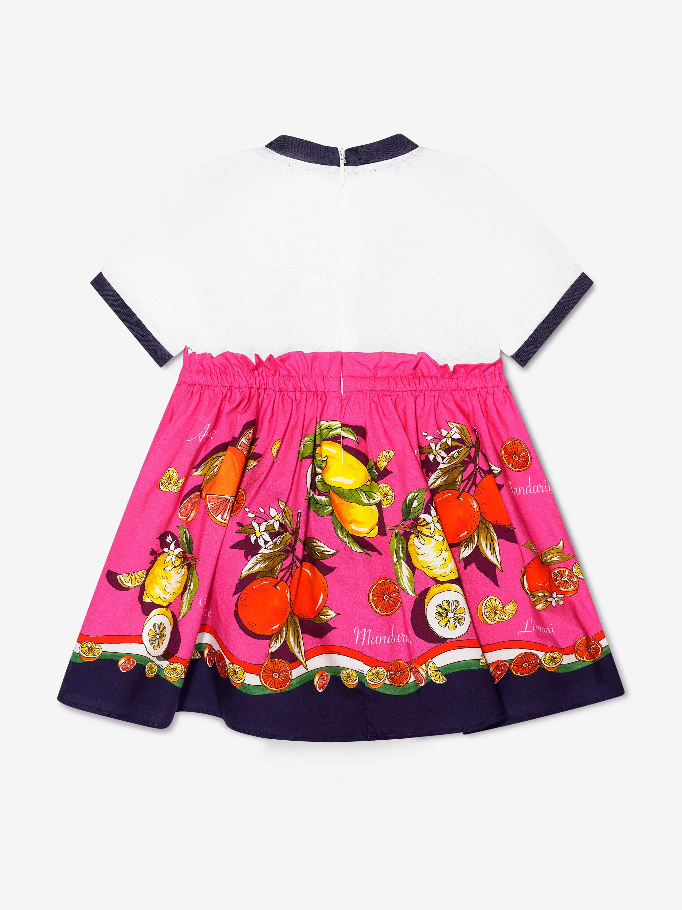 Dolce & Gabbana Kids - Baby Girls Oranges and Lemons Dress | Childsplay Clothing