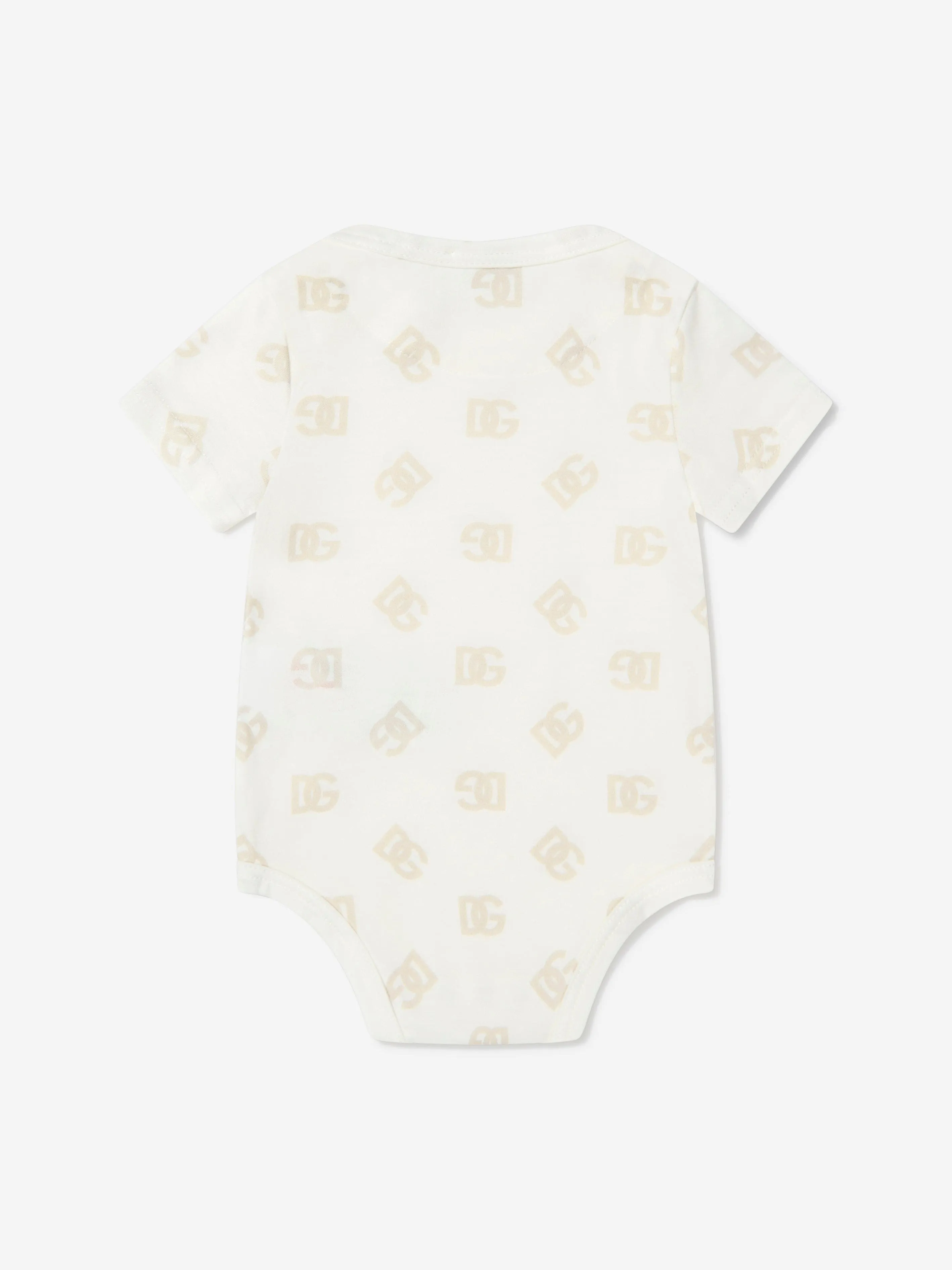 Dolce & Gabbana Kids - Baby Logo Bodysuit And Bib Gift Set | Childsplay Clothing