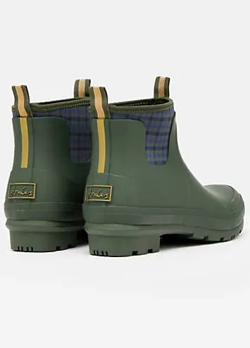 Foxton Heritage Green Neoprene Lined Ankle Wellies by Joules | Look Again