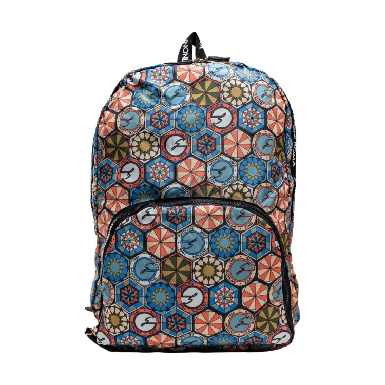 Gattinoni Roma BENTF 8104 06 Backpack  Zaino Large Teodosia Easy Chic Richiudibile Multicolor