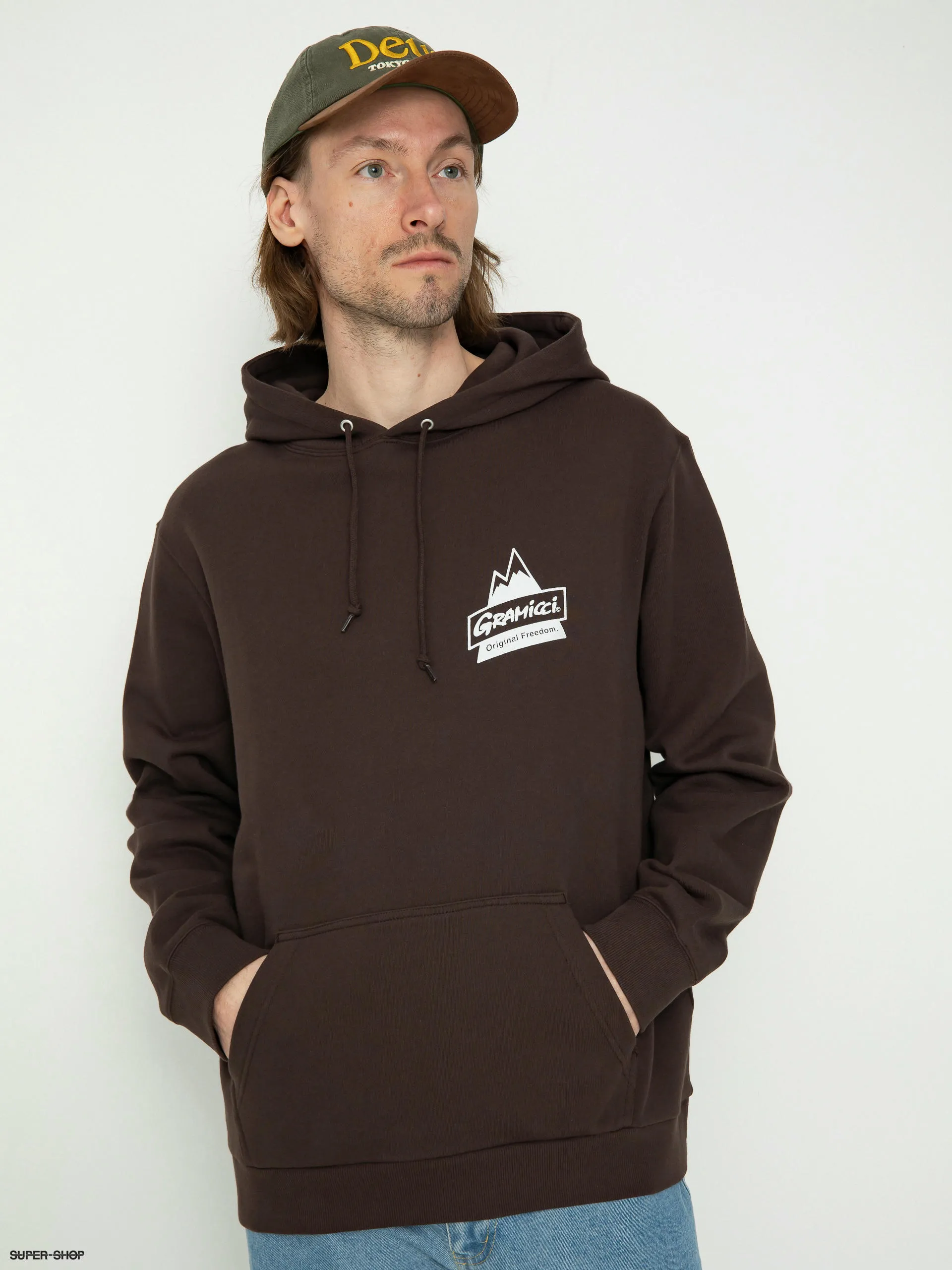 Gramicci Hoodie Peak HD (deep brown)