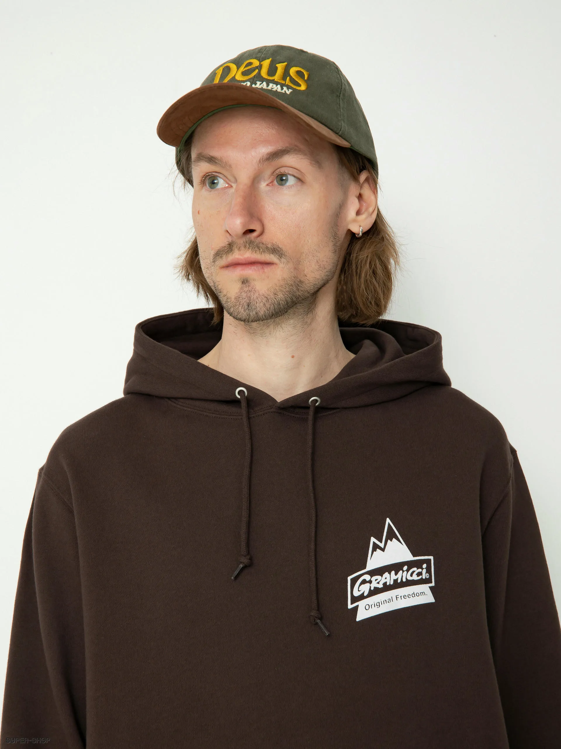 Gramicci Hoodie Peak HD (deep brown)