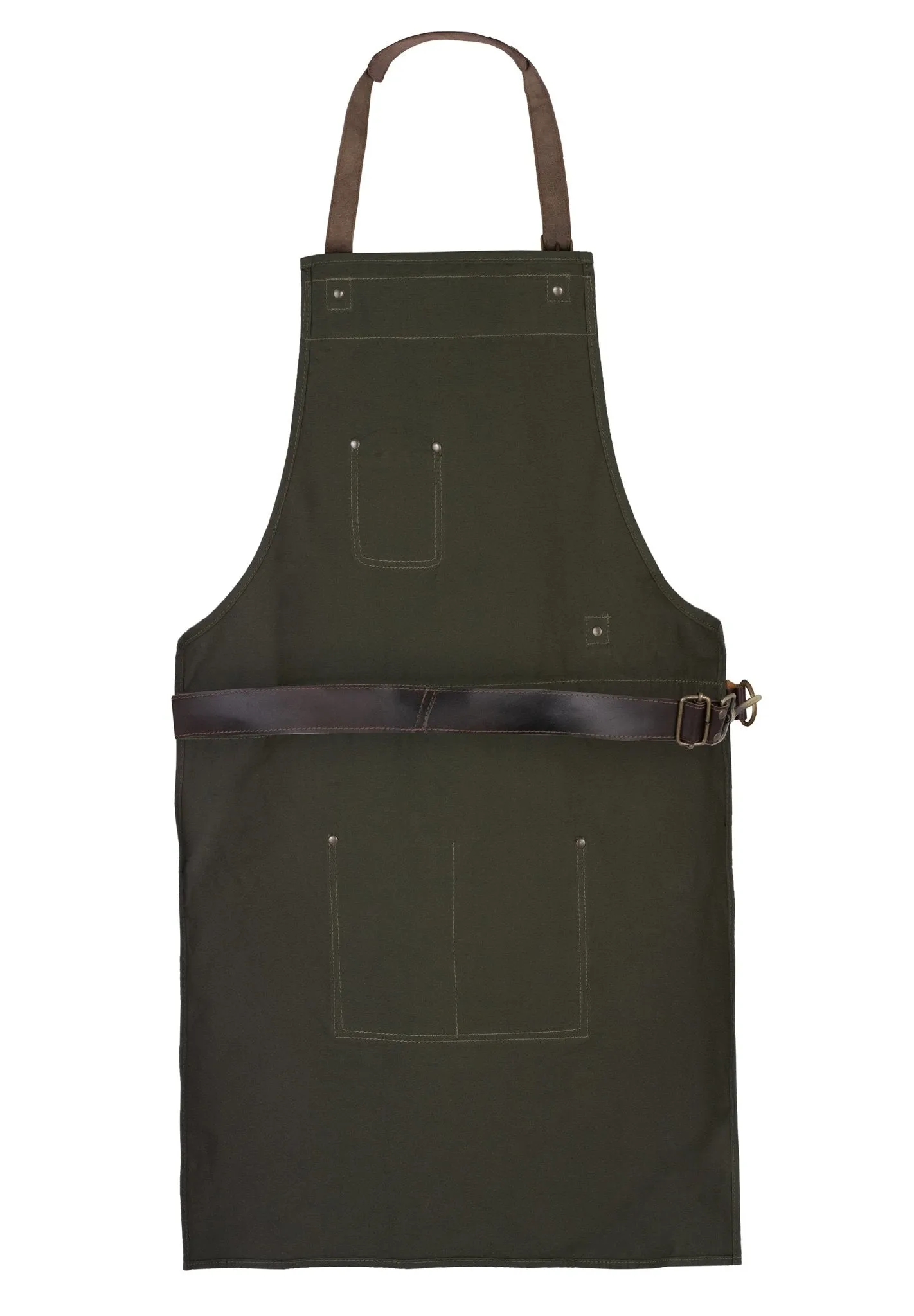 Handcrafted Classic Chef Leather Aprons for mens and womens