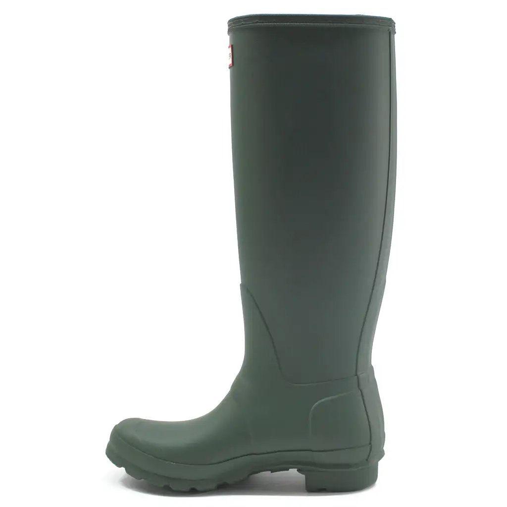 Hunter Original Tall Green Womens Rain Boots Wellies - S - UK 4