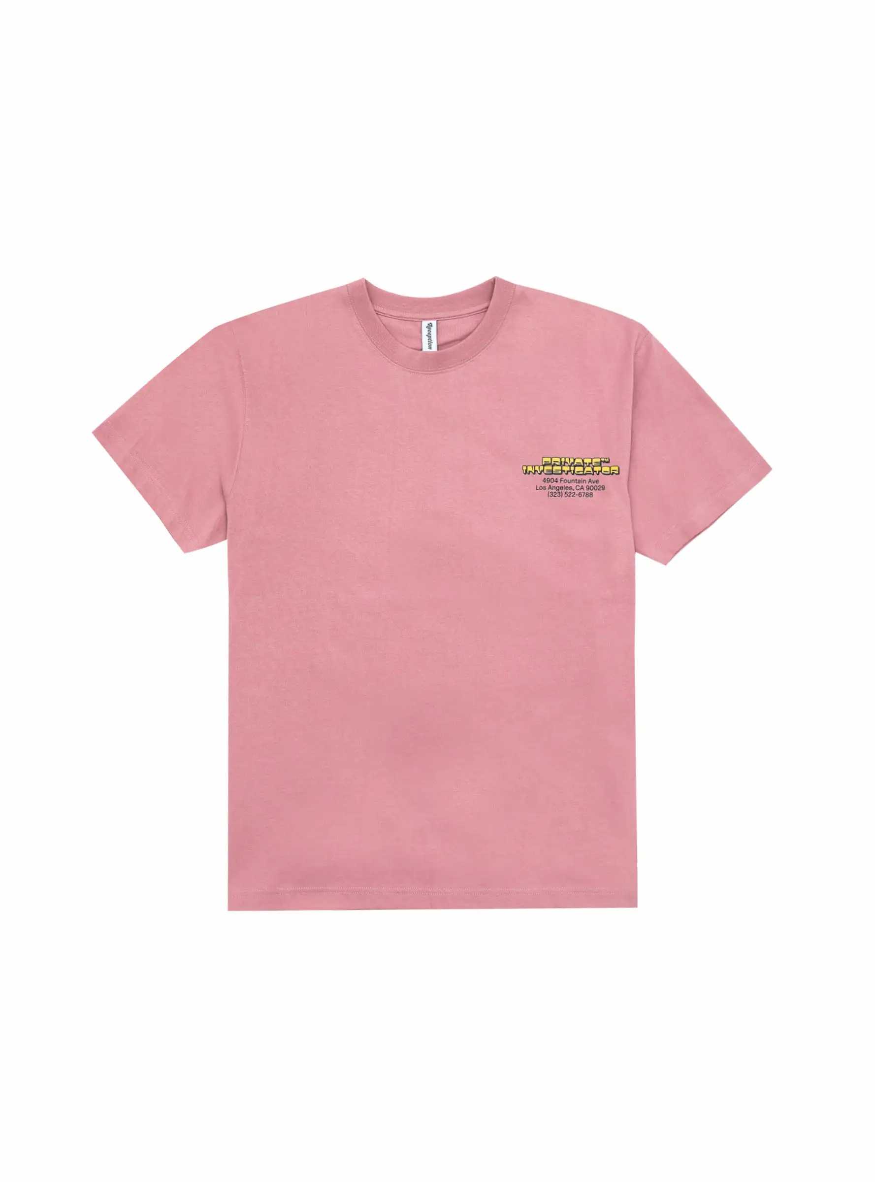 Investigator T-shirt Dusty Pink